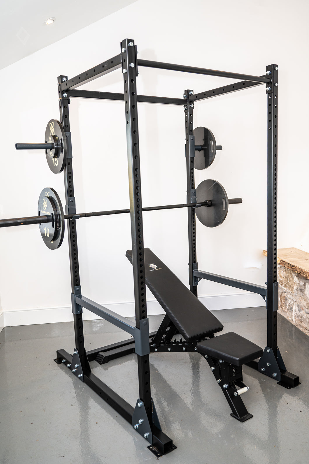 Power Cage & Weight Package - Grey Edition